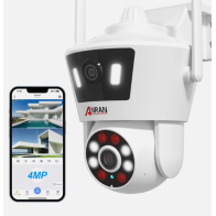 ANRAN Security Camera Wireless Outdoor 4MP HD Home Night Vision Wifi CCTV Camera